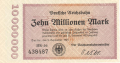 Germany 2 10 Million Mark,  2. 9.1923
